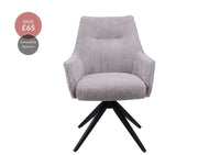 Bianca 360° Auto-Return Swivel Dining Chair