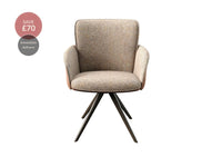 Rosso 360° Auto-Return Swivel Dining Chair