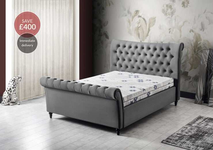 St Tropez Double Size Ottoman Bed Frame