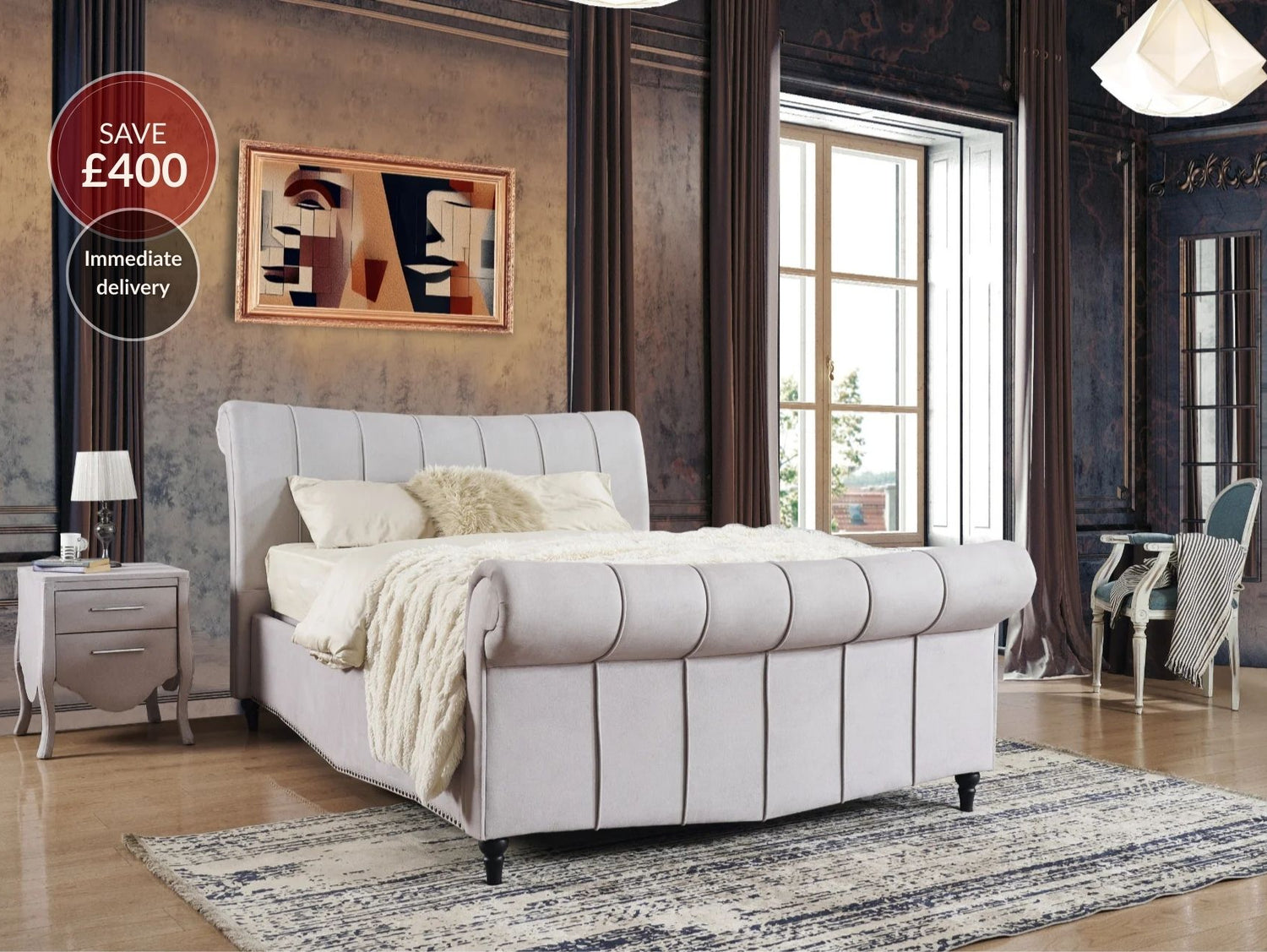 Athena Ottoman Bed Frame