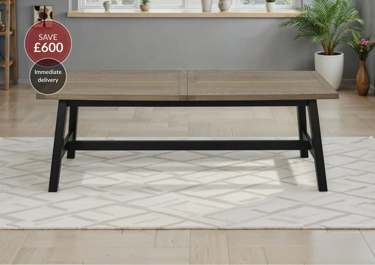 Candice 6-8 Seater Extendable Dining Table