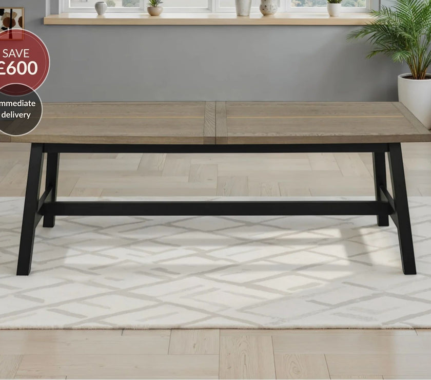 Candice 6-8 Seater Extendable Dining Table