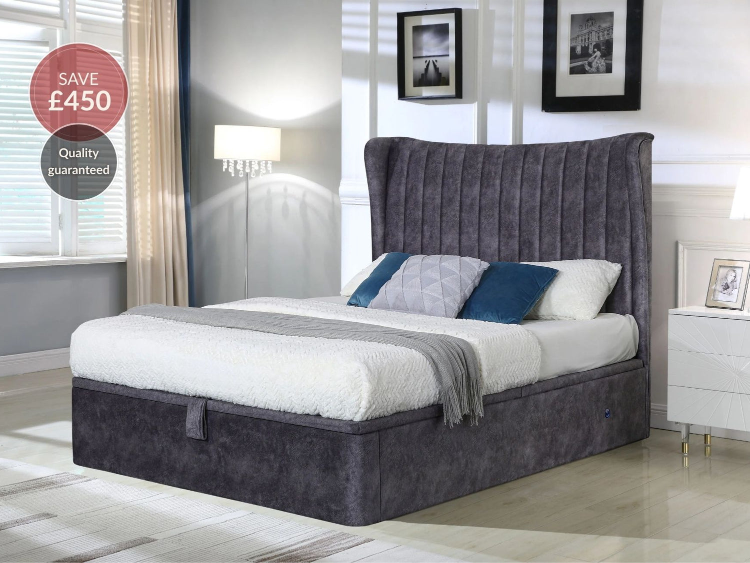Park Lane End Opening Ottoman Bed Frame
