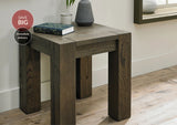 Landon Fumed Oak Lamp Table