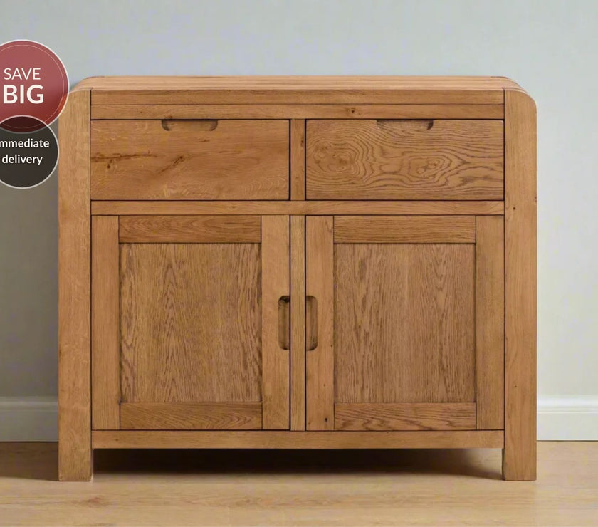 Milan Oak Sideboard with 2 Doors