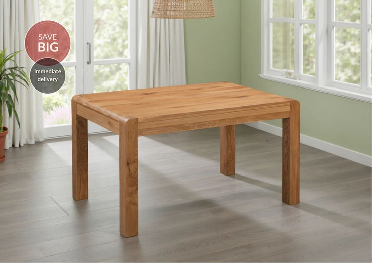 Milan Oak Dining Table 140x90cm