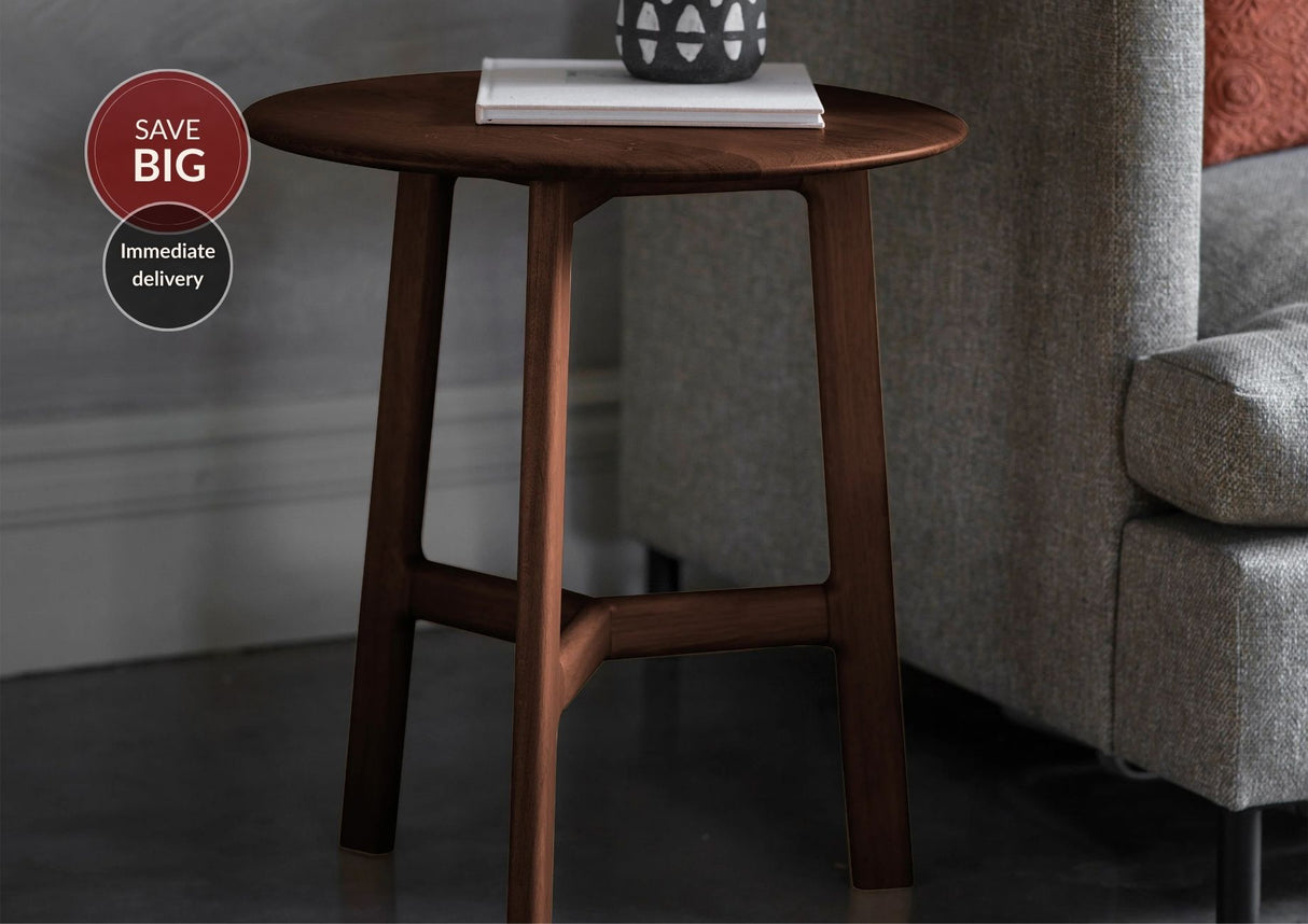 Madeira Round Lamp Table