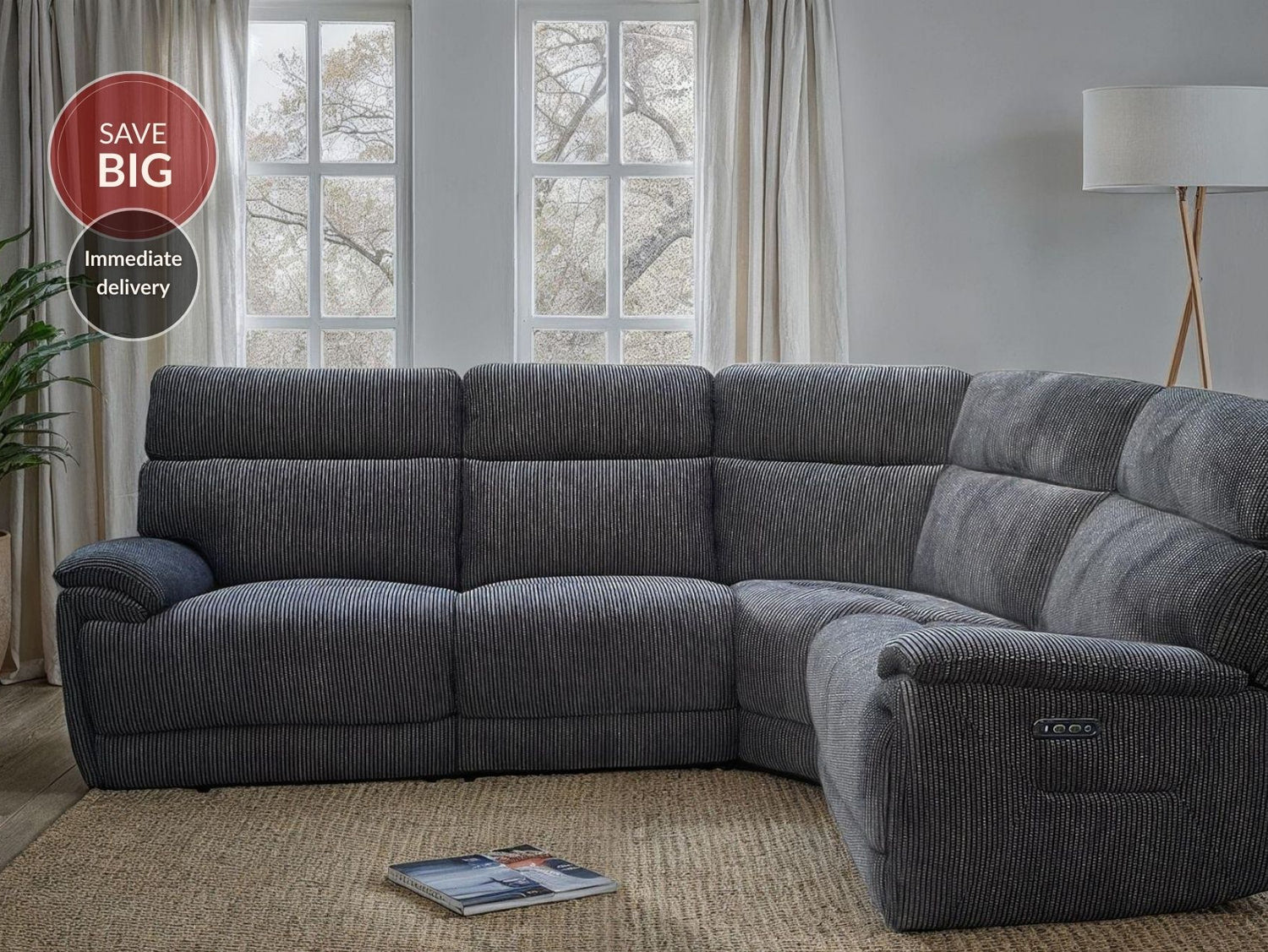 Monaco Small Corner Modular Power Recliner