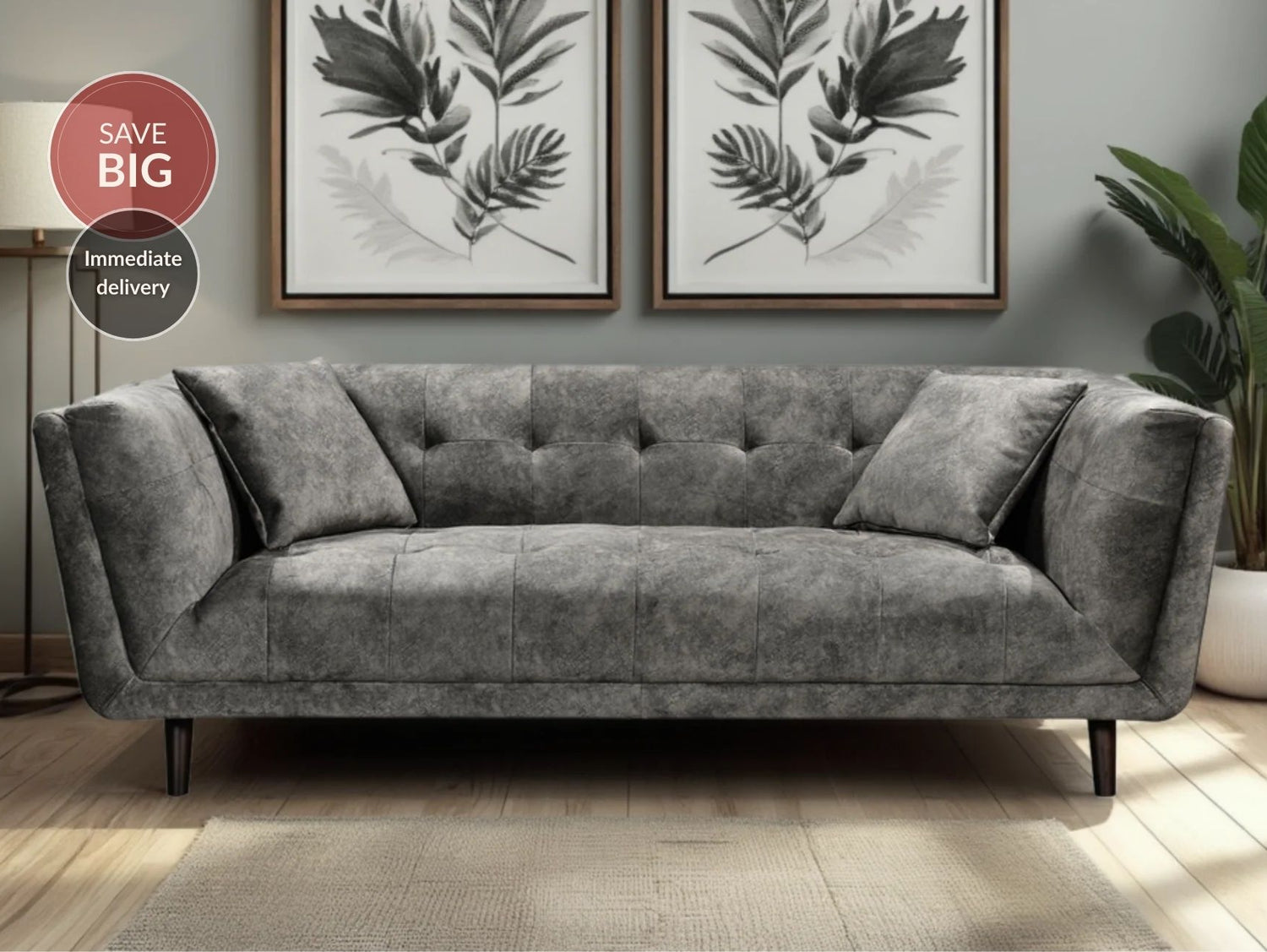 Modena 3 Seater Sofa