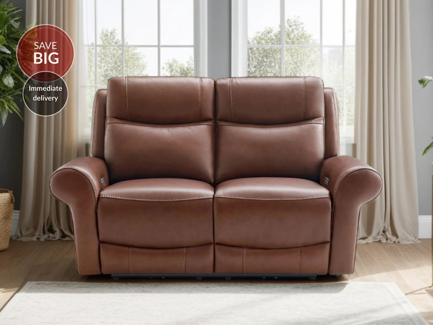 Nebraska 2 Seater Recliner Sofa