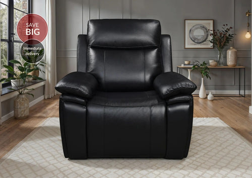 Savio Recliner Armchair with Power Headrest and Cupholder