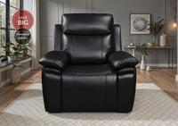 Savio Recliner Armchair with Power Headrest and Cupholder