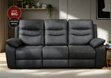 Fuji 3 Seater Recliner Sofa with Power Headrest, USB & USC