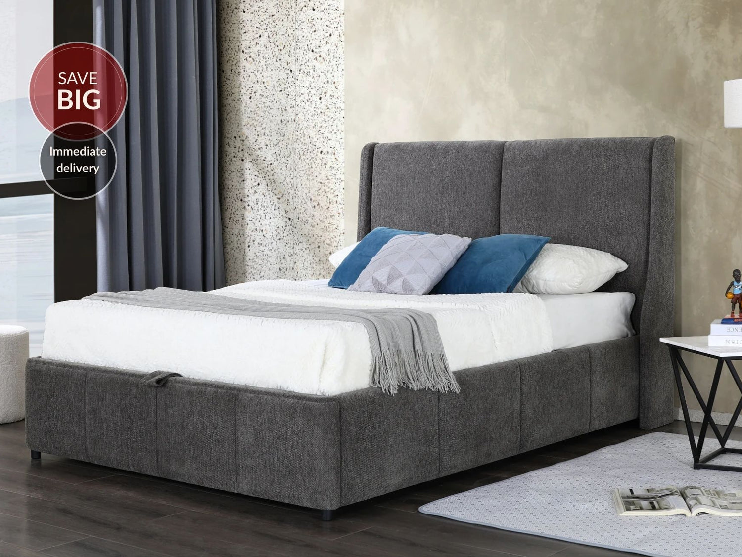 Hyde Park End Opening Ottoman Bed Frame