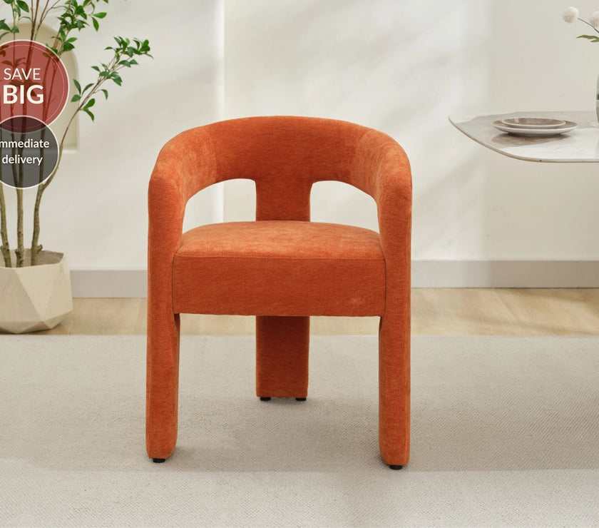 Dolce Accent Dining Chair - Velvet Rust