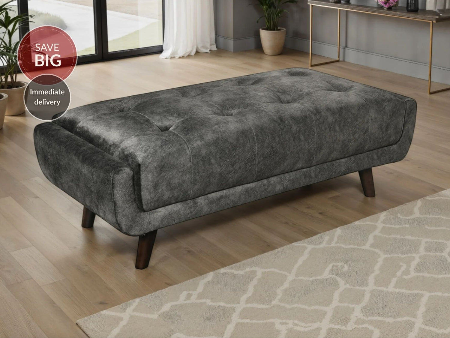 Modena Ottoman Footstool