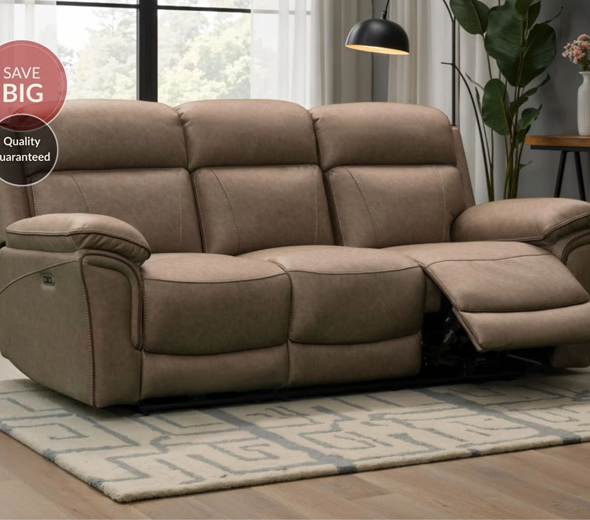 Simba 3 Seater Power Recliner Sofa