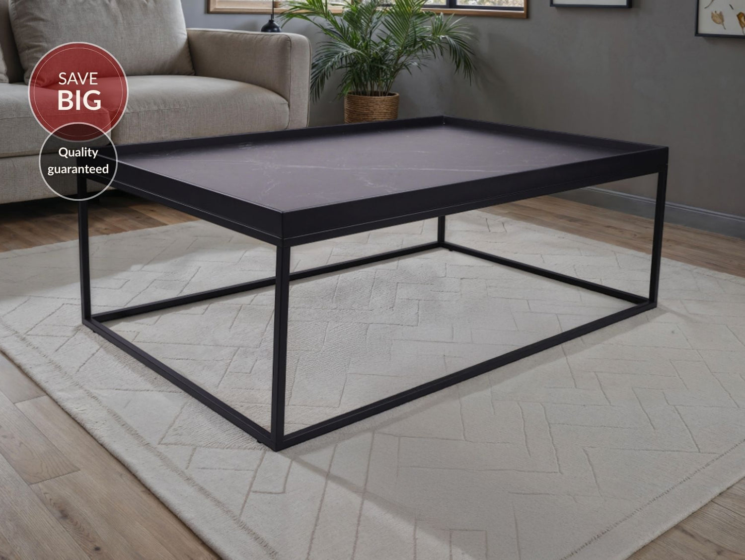 Agustin Ceramic Coffee Table