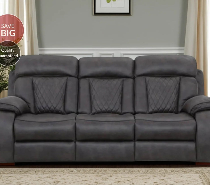 Kobe 3 Seater Recliner Sofa