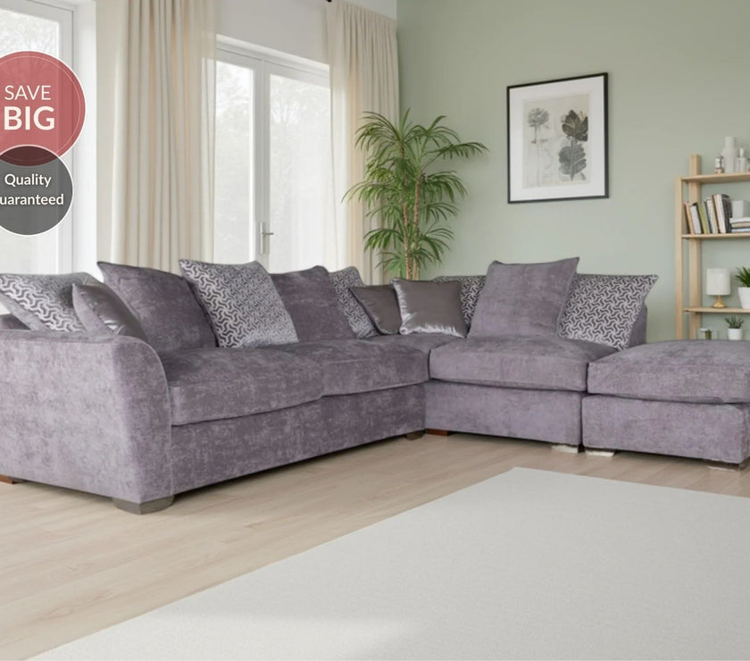 Pendle Corner Sofa with Stool