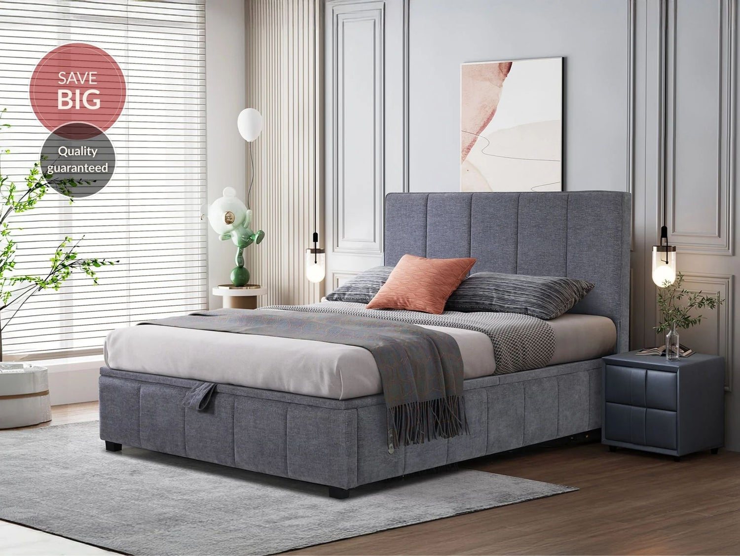 Soho Electric End Opening Ottoman Storage Bed