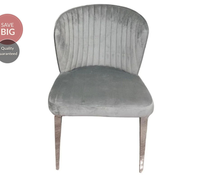Picasso Dining Chairs - Grey (Sold in Pairs)
