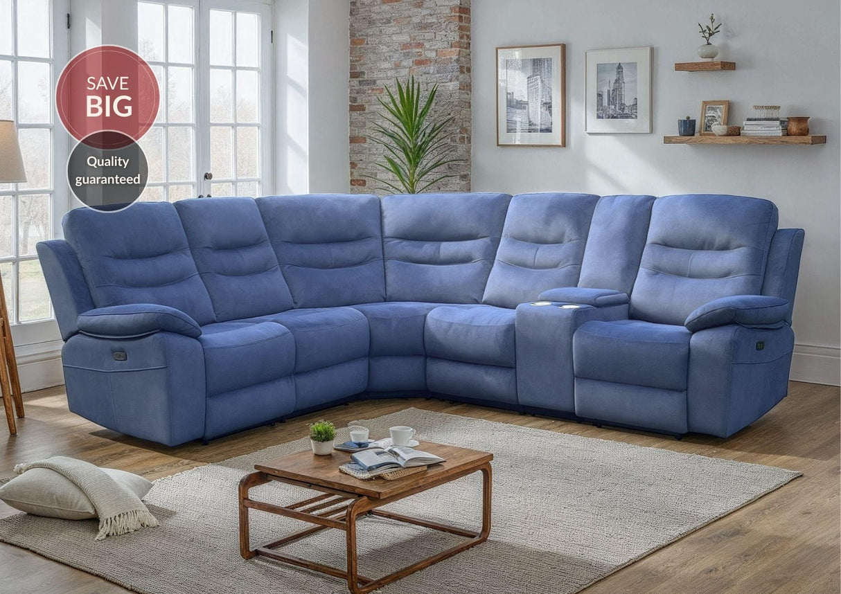Vito 2 Corner 2 Power Recliner with Console