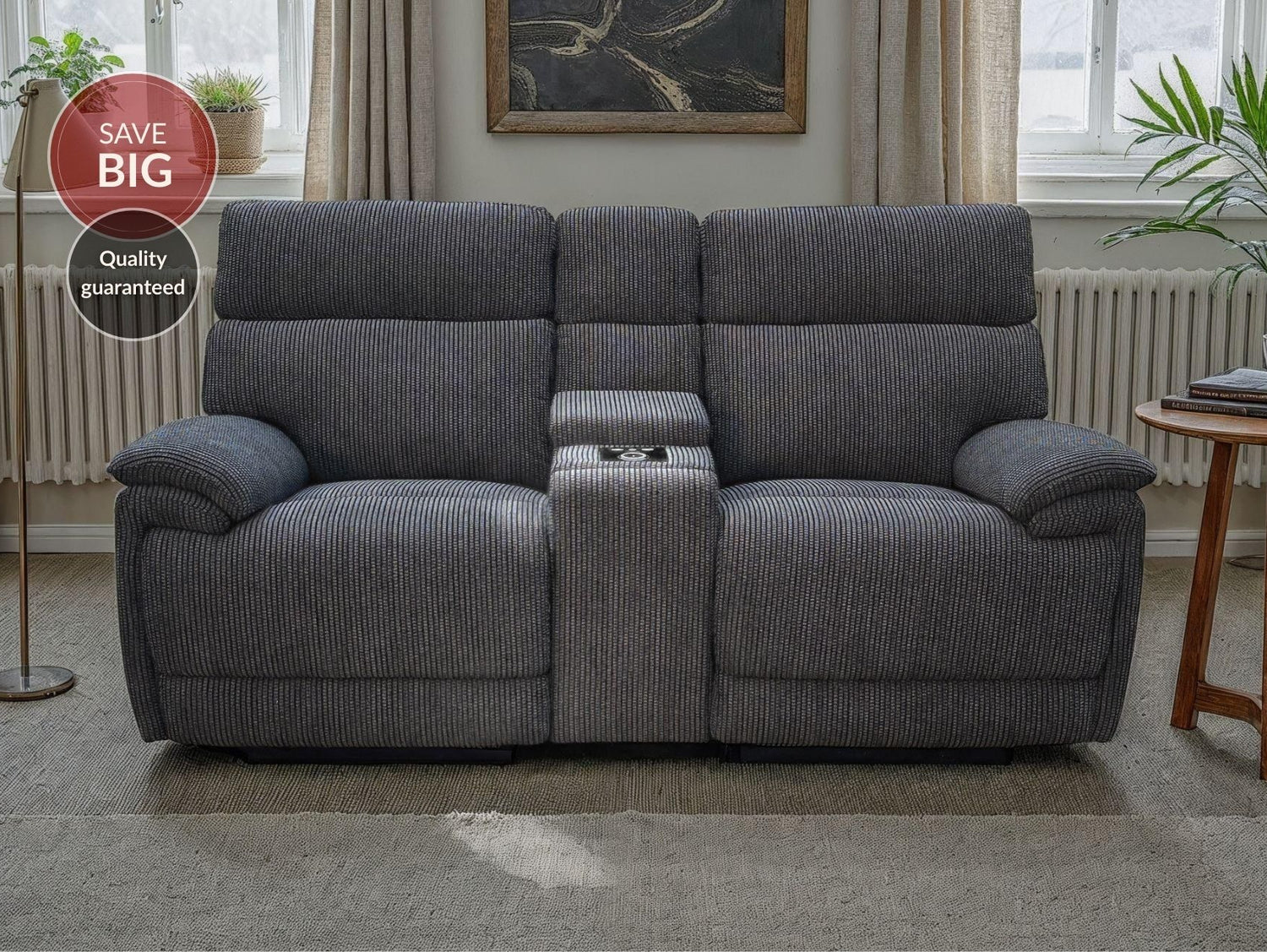 Monaco 2-Seater with Console Power Recliner