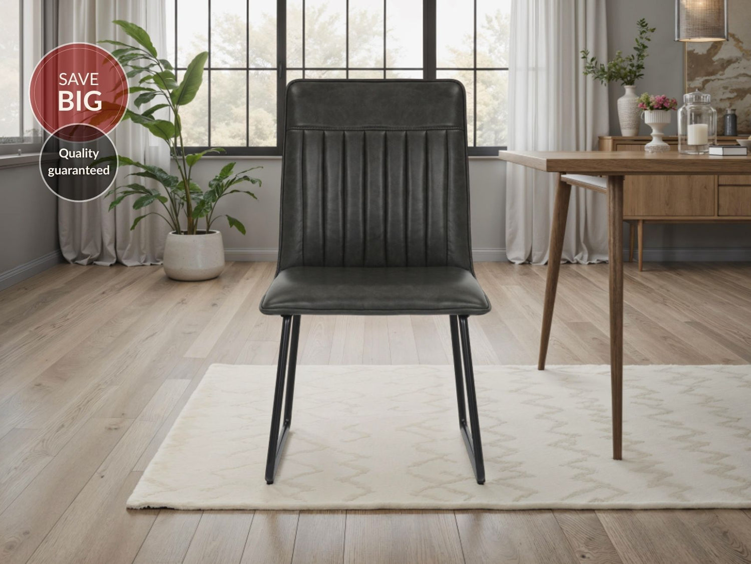 Manhattan Faux Leather Dining Chairs