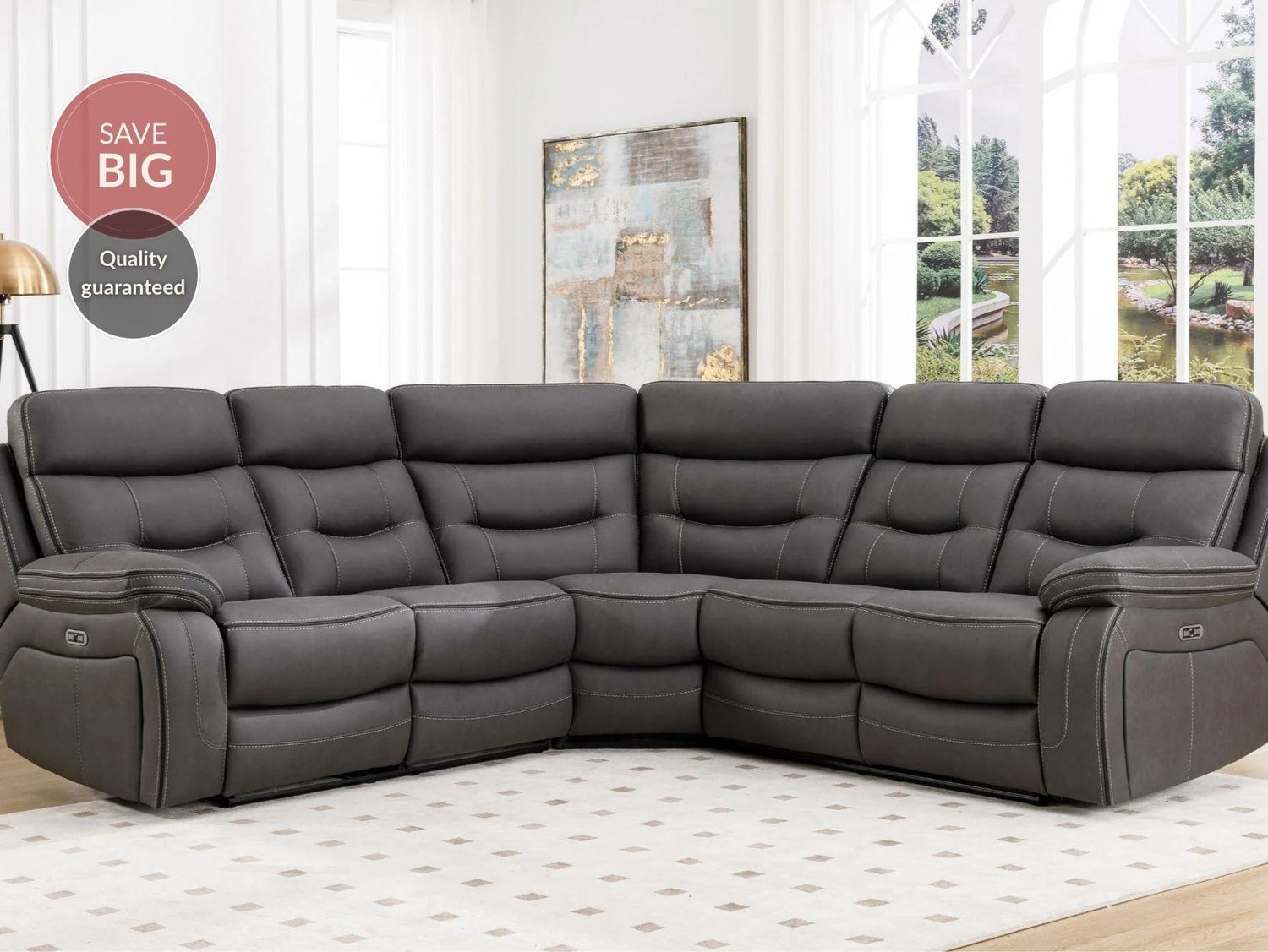 Endurance Power Recliner 2 Corner 2 Modular