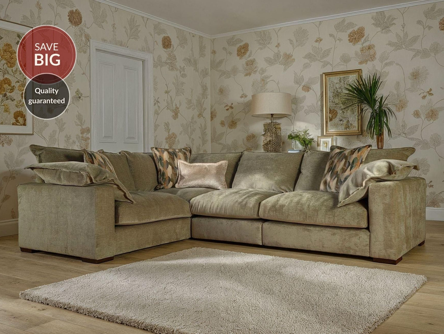 Laurel 1 Corner 1 with Armless Unit