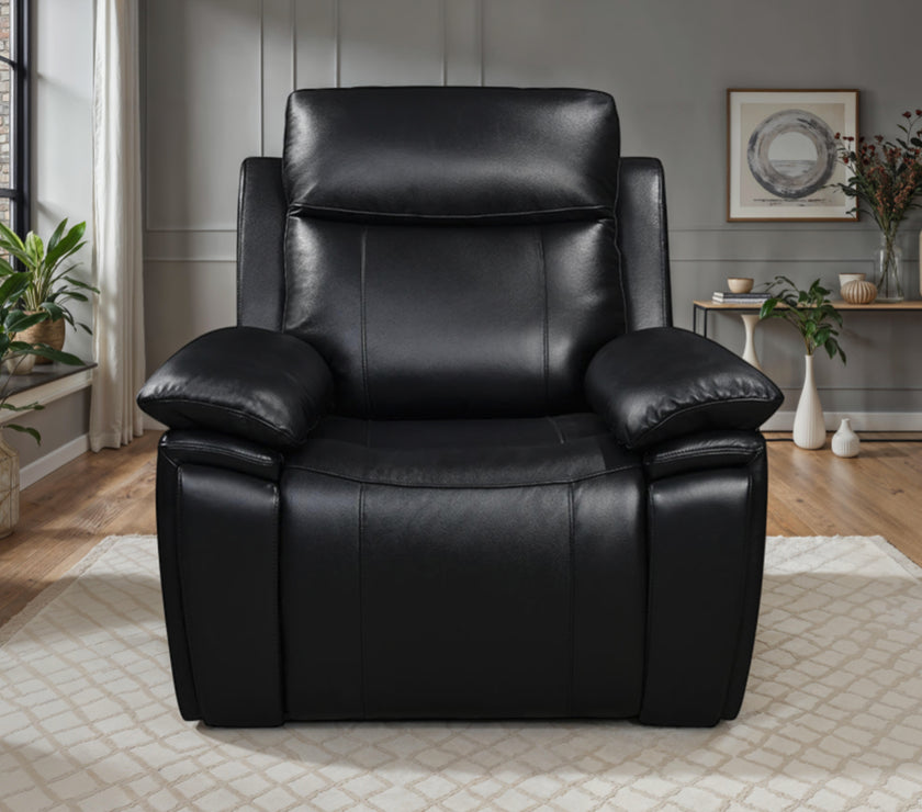 Savio Recliner Armchair with Power Headrest and Cupholder