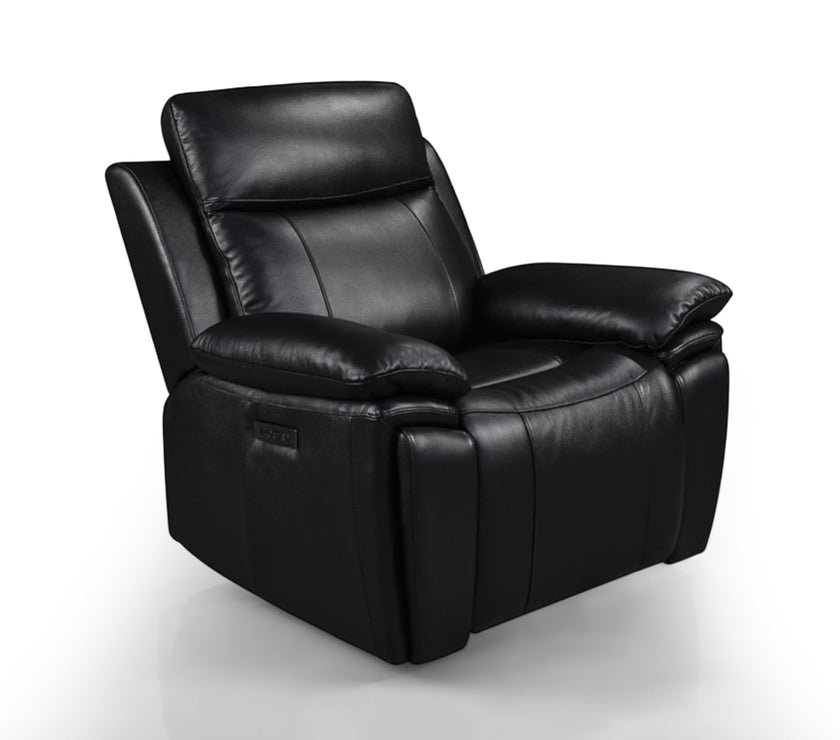 Savio Recliner Armchair with Power Headrest and Cupholder
