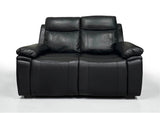 Savio 2 Seater Recliner Sofa with Power Headrests and Cup Holders
