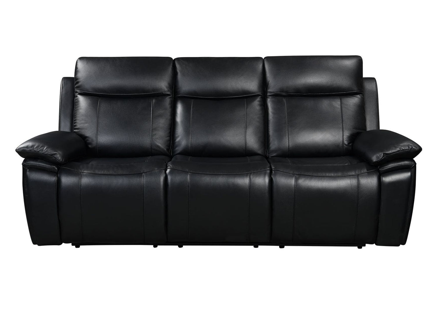 Savio 3 Seater Recliner Sofa with Power Headrests and cupholders