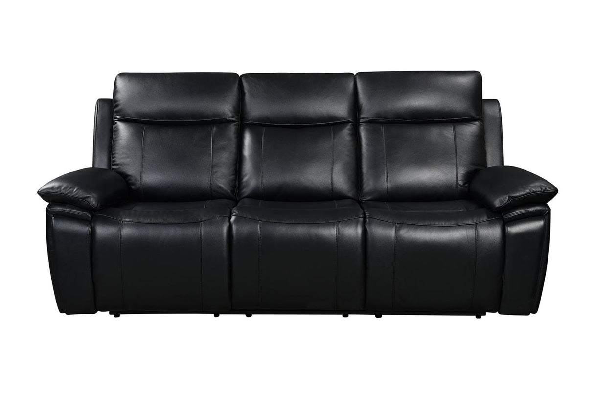 Savio 3 Seater Recliner Sofa with Power Headrests and cupholders