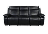 Savio 3 Seater Recliner Sofa with Power Headrests and cupholders