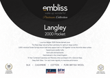 Langley 2000 Luxury Pocket Mattress