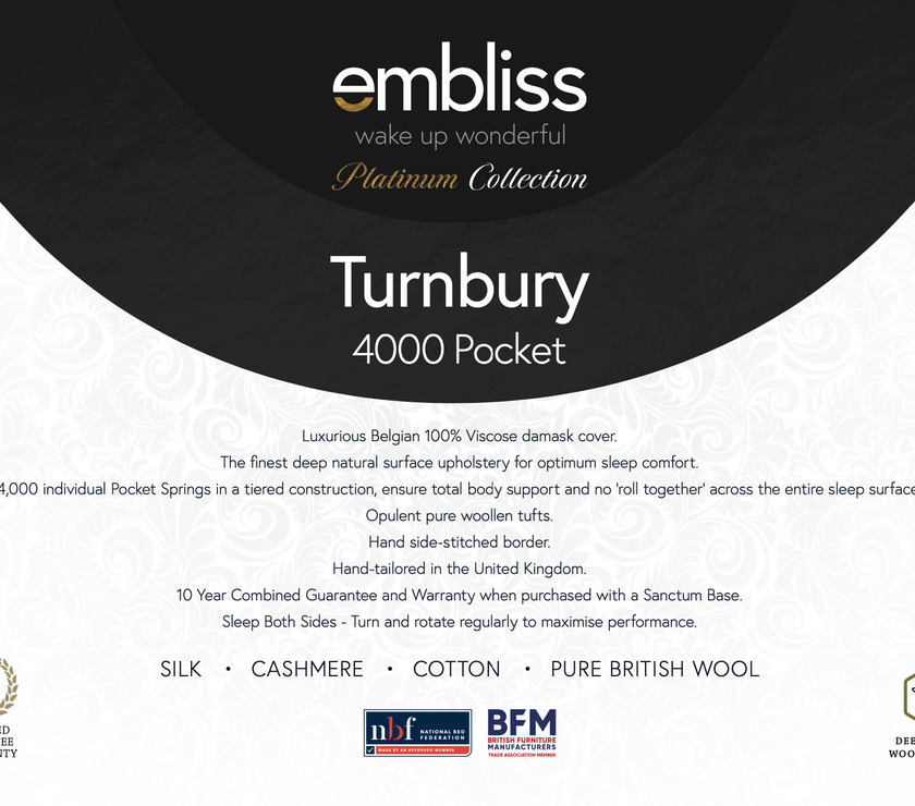 Turnbury 4000 Luxury Pocket Mattress