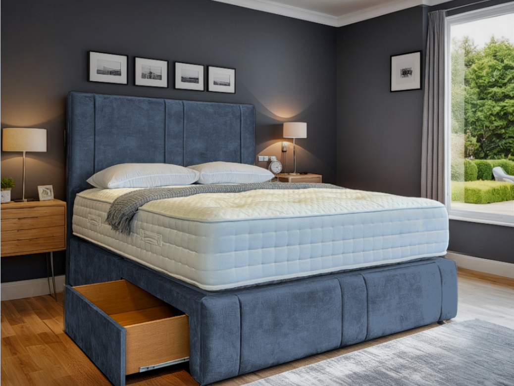 Embliss 2 Drawer Base with Matching Footboard