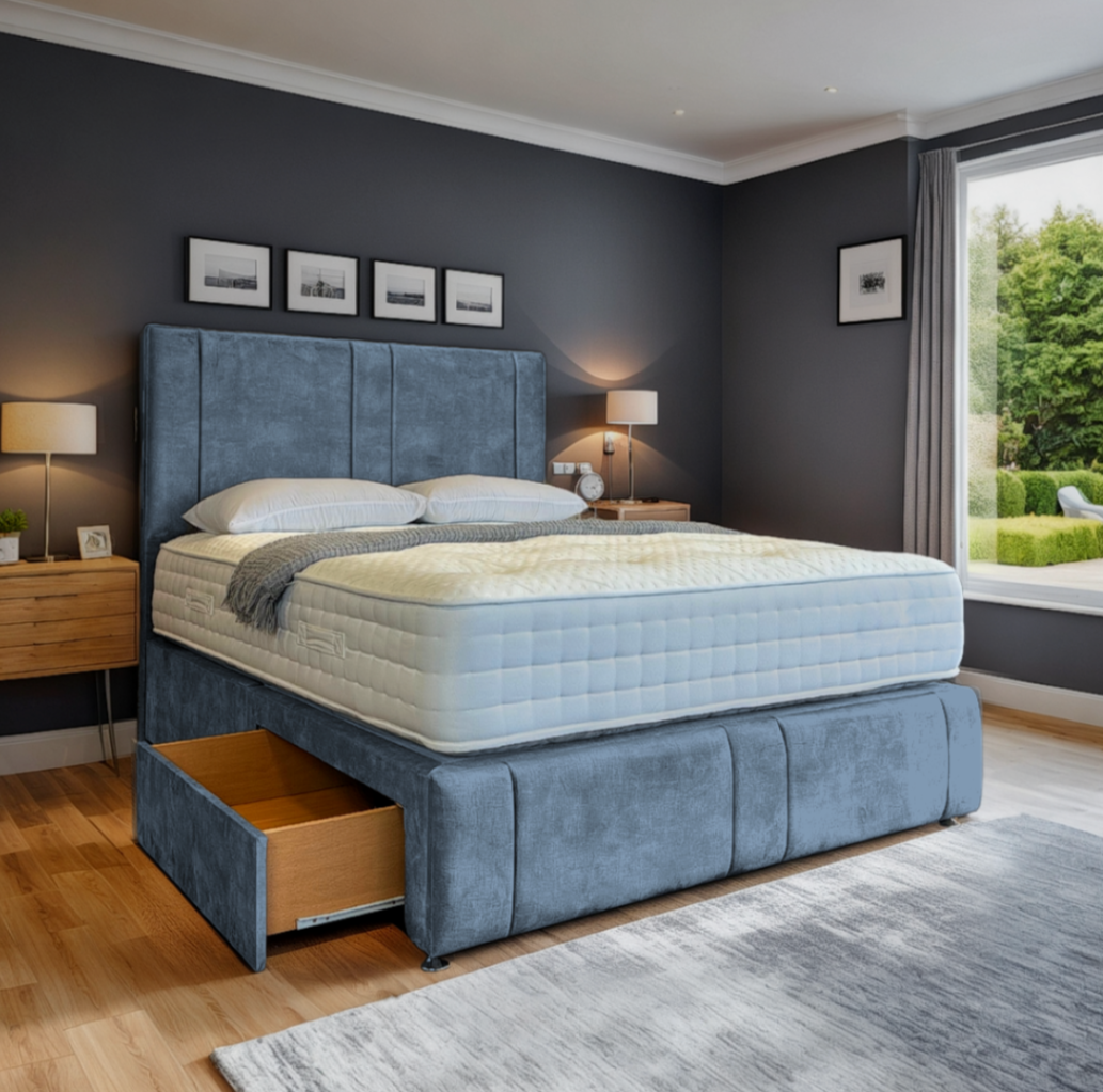 Embliss 2 Drawer Base with Matching Footboard