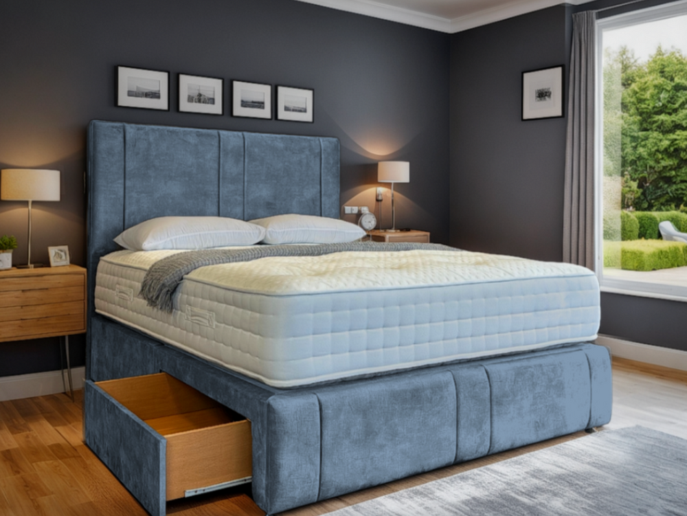 Embliss 2 Drawer Base with Matching Footboard