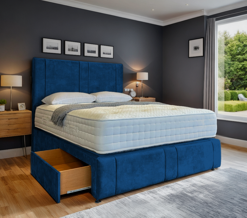 Embliss 2 Drawer Base with Matching Footboard