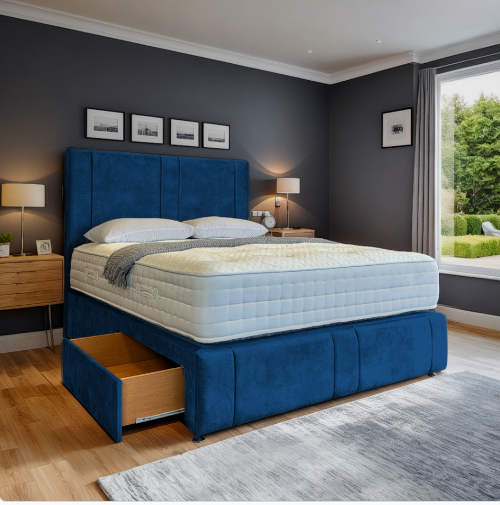 Embliss 2 Drawer Base with Matching Footboard