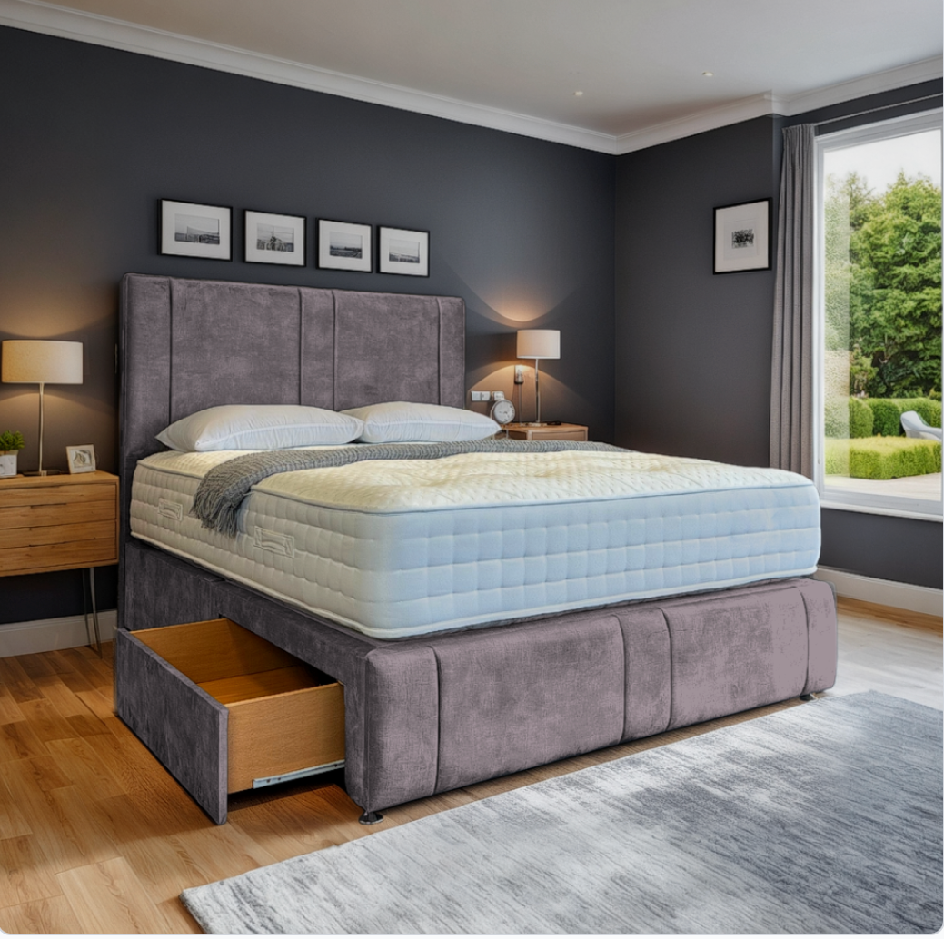 Embliss 2 Drawer Base with Matching Footboard