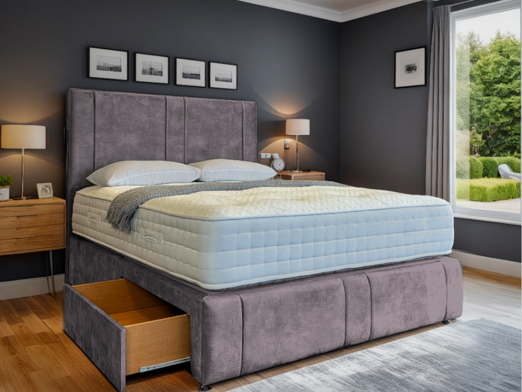 Embliss 2 Drawer Base with Matching Footboard