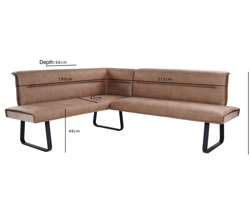 Nora Corner Dining Bench