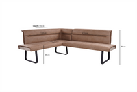 Nora Corner Dining Bench