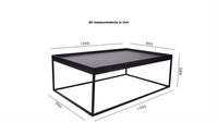 Agustin Ceramic Coffee Table