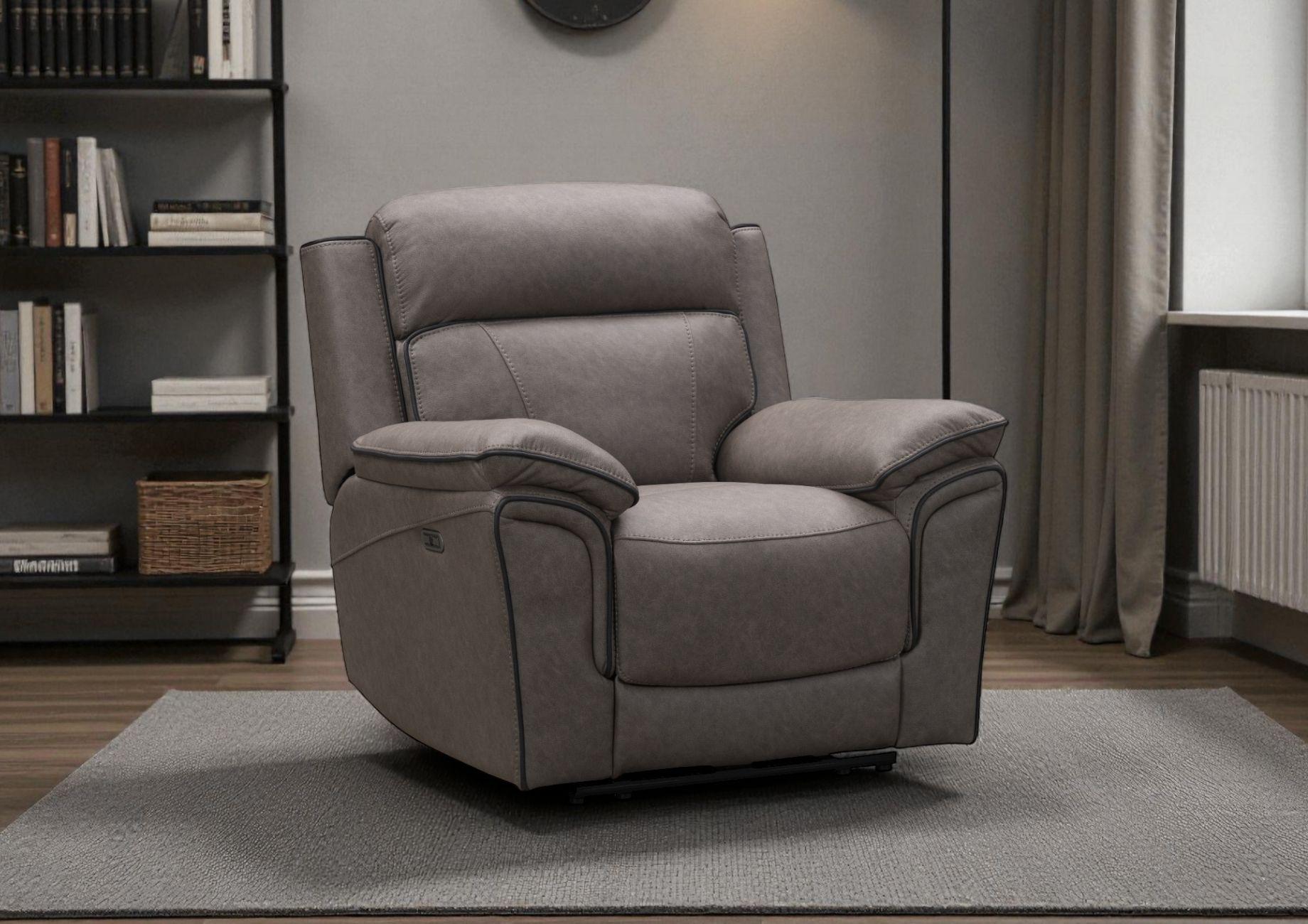 w.pcoco 様 junglerelief gray Simba Power Recliner Armchair – NCF Living